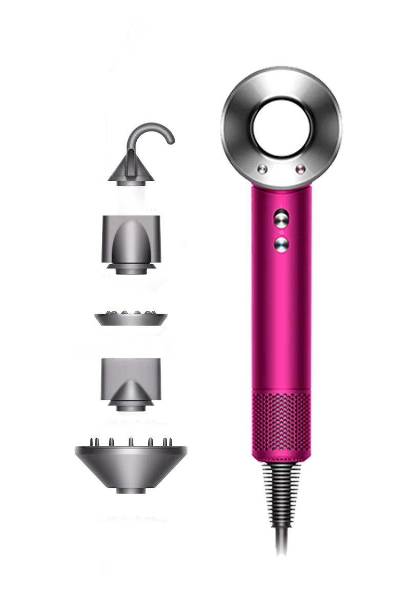 Dyson Supersonic hair dryer (Fuchsia/Nickel) (New/Refurbished